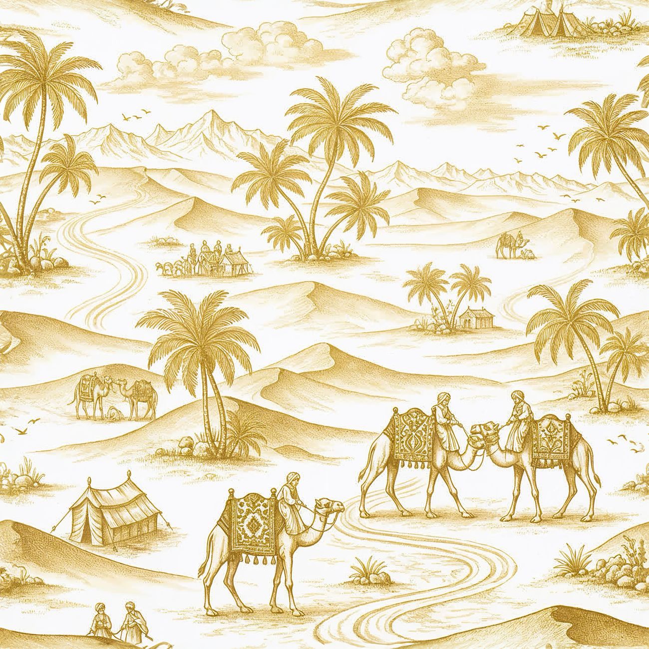 Desert Caravan Detail